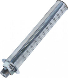 Arzator tubular, ø 50mm, L 308mm, latime flansa 71mm, flansa ø 75mm - Cod 105154