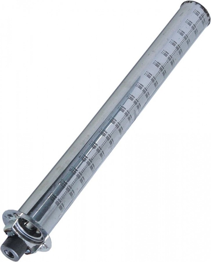 Arzator tubular, ø 50mm, L 465mm, cu opritor pentru tija duzei cu flansa - Cod 105155