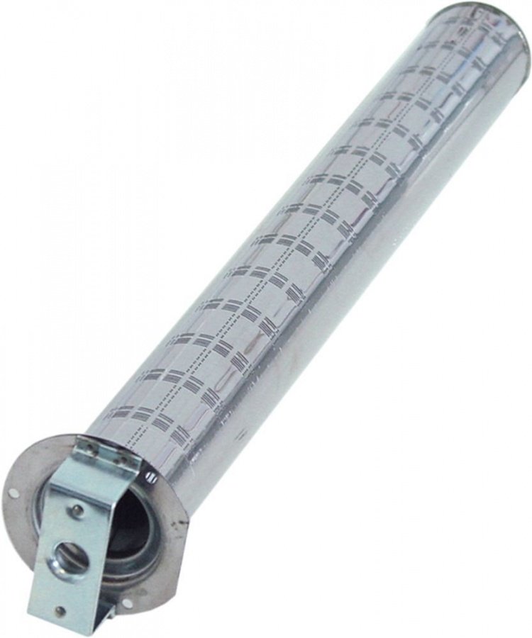 Arzator tubular ø 50 mm, L 428 mm, flansa ø 75 mm - 105160