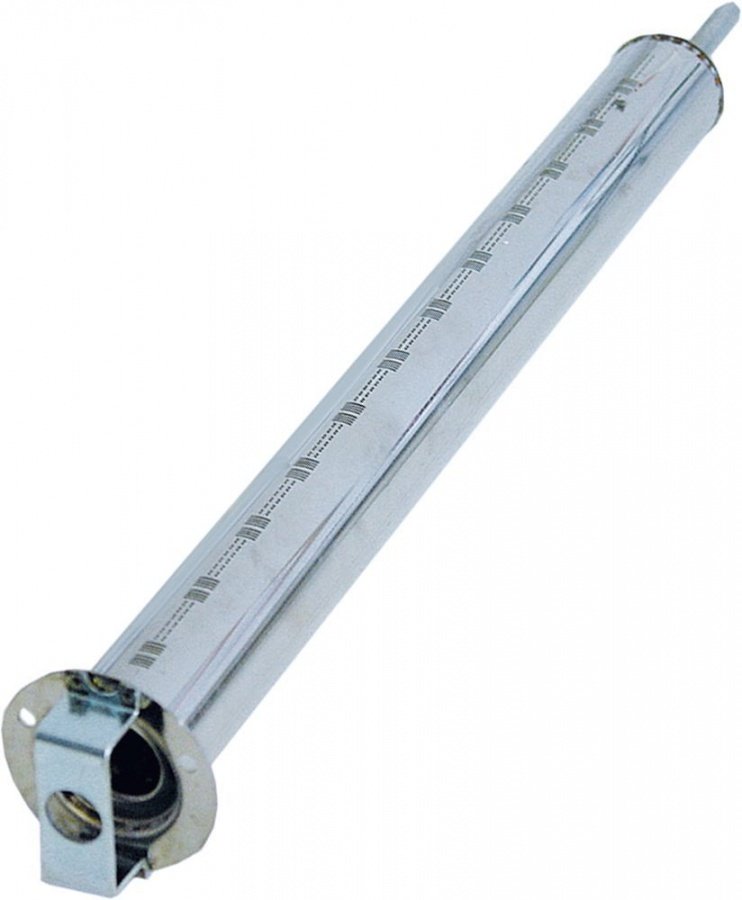 Arzator tubular ø 40 mm, L 405 mm, flansa, ø 61 mm, pentru gratar MBM - 105207