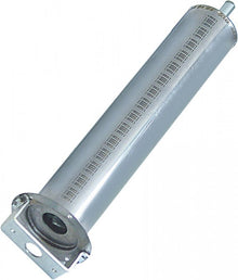 Arzator tubular, ø 50mm, L 260mm, latime flansa 71mm, flansa ø 75mm pentru bain marie - Cod 105222