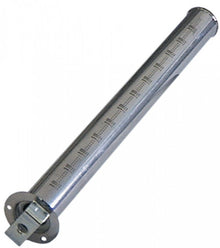 Arzator tubular, ø 40mm, L 395mm, flansa ø 67mm - Cod 105257