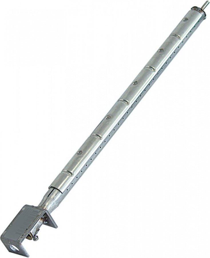 Arzator tubular, ø 27mm, L 425mm, pentru gratar salamandra - Cod 105304