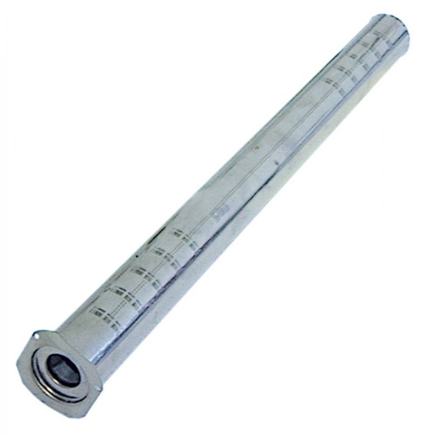 Arzator tubular ø 50 mm, L 615 mm, flansa 65 x 71 mm - 105365