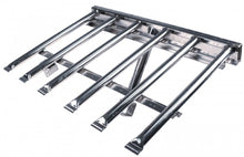 Arzator tubular cu 6 brate 445 x 620 mm, tigaie basculanta - 105369