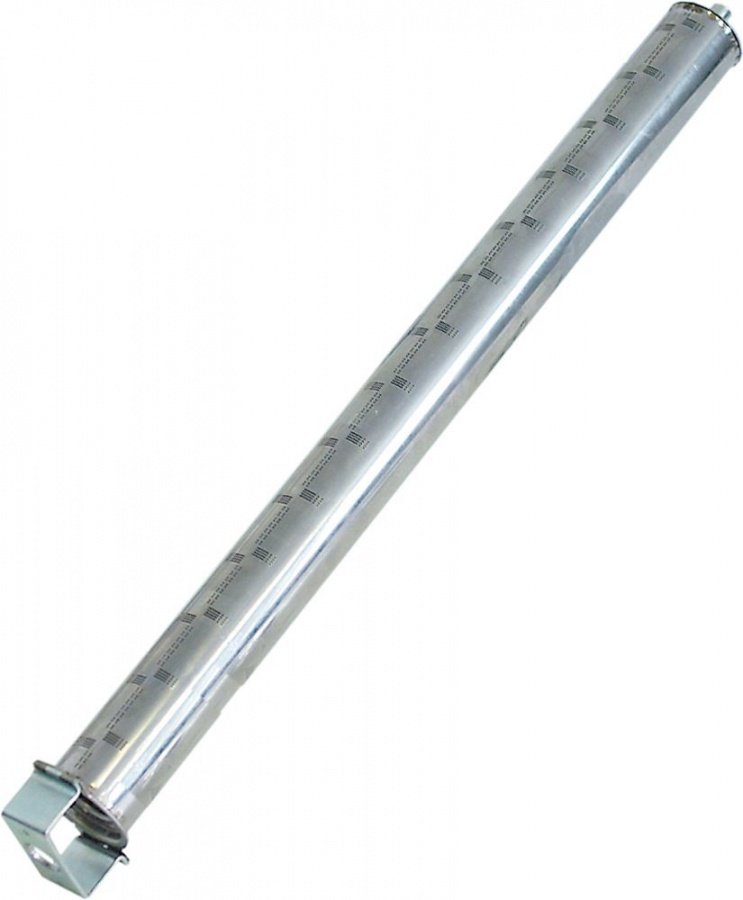Arzator tubular, ø 40mm, L 520mm, latime flansa 46mm, flansa ø 61mm - Cod 105406