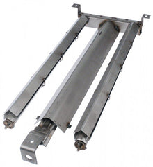 Arzator tubular cu 2 brate 540 x 220 mm, H 60 mm, gratar cu roca vulcanica Fagor - 105431