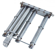 Arzator tubular cu 3 bare 450 x 280 / 325 mm, H 65 mm, pentru arzator cu roca vulcanica - 105441