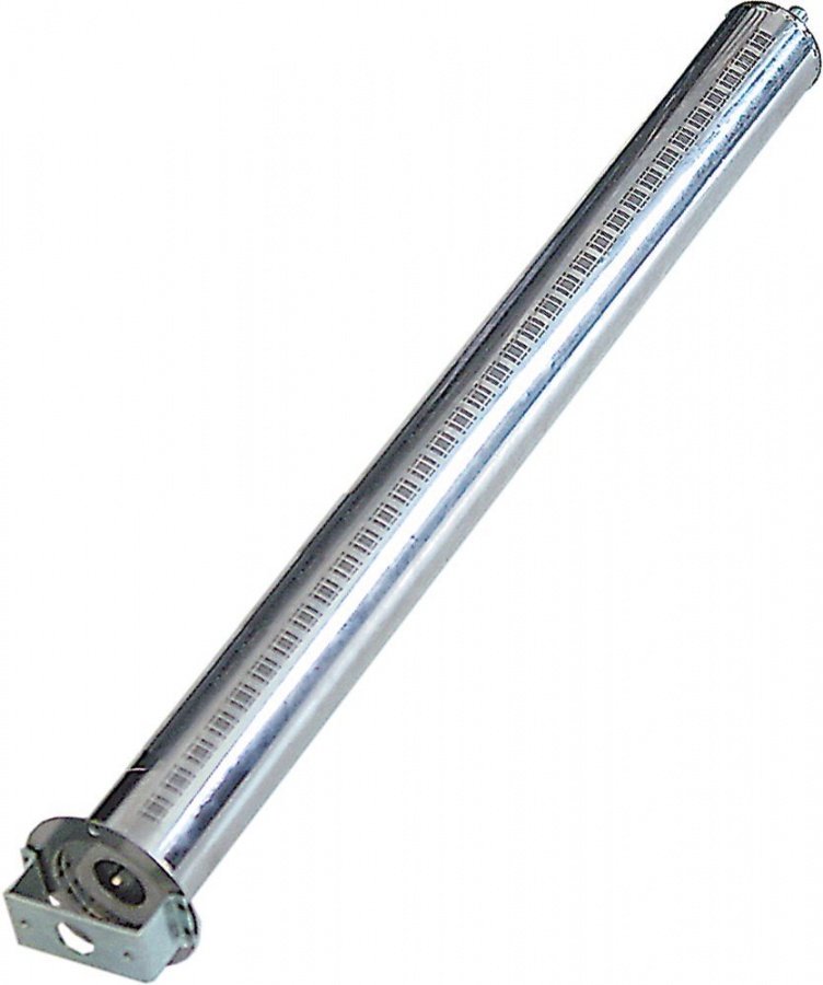 Arzator tubular ø 50mm, L 578mm, latime flansa 71mm - Cod 105445