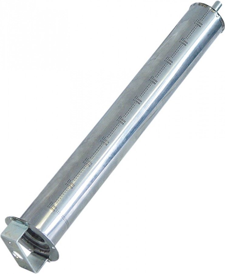 Arzator tubular, ø 50mm, L 425mm, latime flansa 71mm, ø 75mm pentru cuptor - Cod 105469