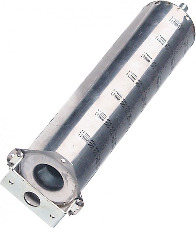 Arzator tubular, ø 60mm, L 258mm, latime flansa 67mm - Cod 105476