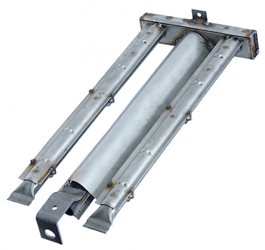 Arzator gratar cu roca vulcanica 468 x 200 mm, ø 25 mm, H 45 mm - 105483