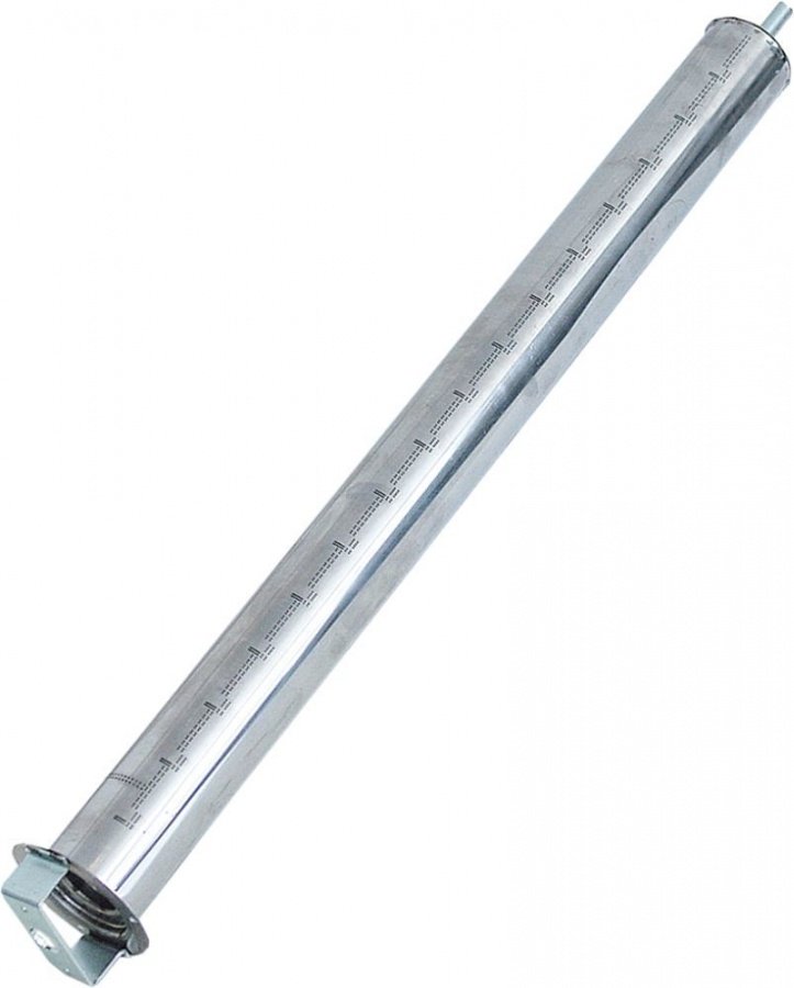 Arzator tubular, ø 50mm, L 590mm, latime flansa 71mm, flansa ø 75mm pentru cuptor - Cod 105488