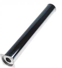 Arzator tubular ø 50 mm, L 395 mm, flansa 57x57 mm - 105540