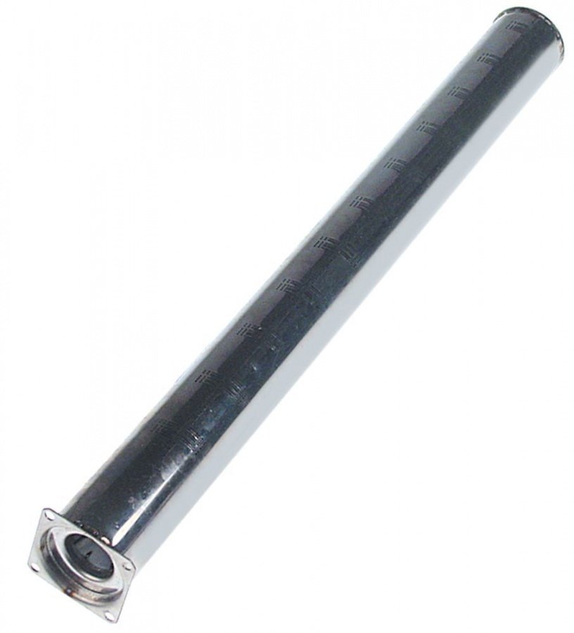 Arzator tubular ø 40 mm, L 420 mm, flansa 43 x 43 mm, pentru bain marie - 105543