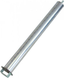 Arzator tubular, ø 50mm, L 520mm, latime flansa 52mm, flansa ø 75mm pentru cuptor de pizza - Cod 105554