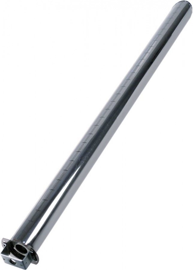 Arzator tubular ø 50 mm, L 800 mm, flansa ø 75 x 52 mm, pozitia de montaj: centru - 105555