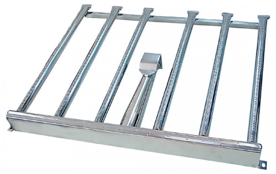 bar burner 6 row L 630 mm W 550 mm tilting bratt pan