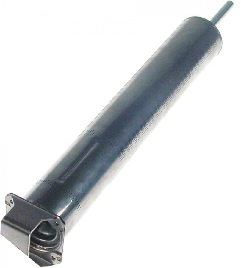 Arzator tubular, ø 50mm, L 330mm, latime flansa 57mm, lungime de flansa 57mm, pentru fierbator - Cod 105661
