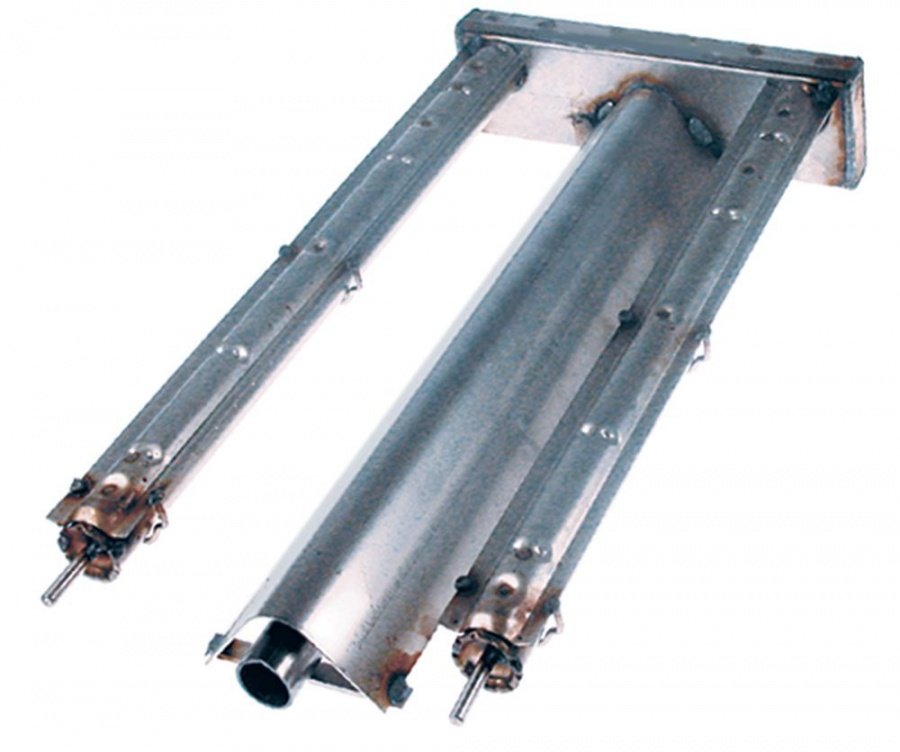 Arzator tubular cu 2 bare, L 440 x 225 mm - 105686