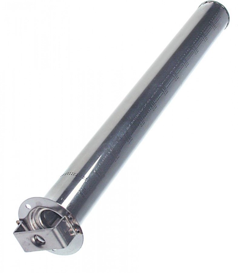 Arzator tubular, ø 40mm, L 395mm pentru tava de copt basculanta, flansa ø 67mm - Cod 105718