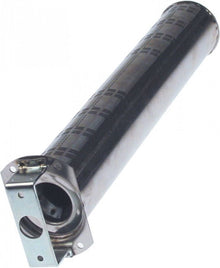 Arzator tubular, ø 50mm, L 305mm cu surub M5x12, latime flansa 52mm, pentru cuptor cu aer cald, flansa ø 75mm - Cod 105776
