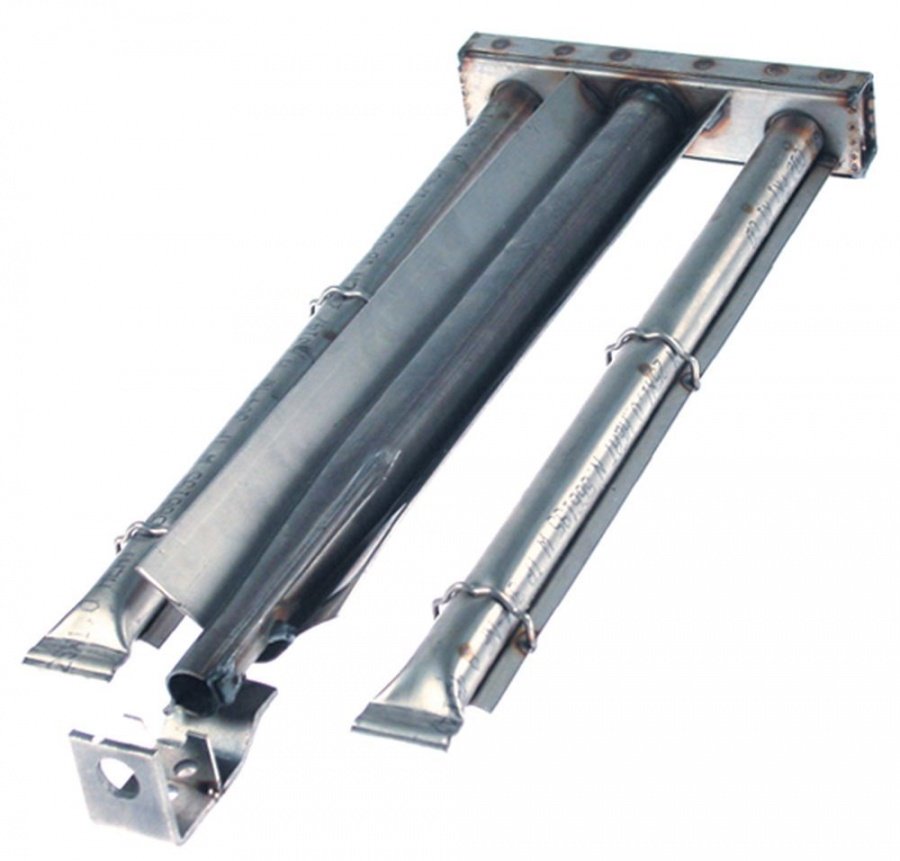 Arzator tubular cu 2 bare 445 x 200 mm, H 45mm - 105864