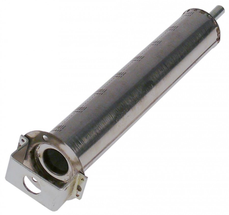 Arzator tubular, ø 40mm, L 230mm, flansa ø 61mm pentru bain marie - Cod 105872