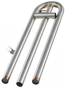 Arzator tubular cu 2 bare, L 417mm, W 112mm, ø 20mm - Cod 105891