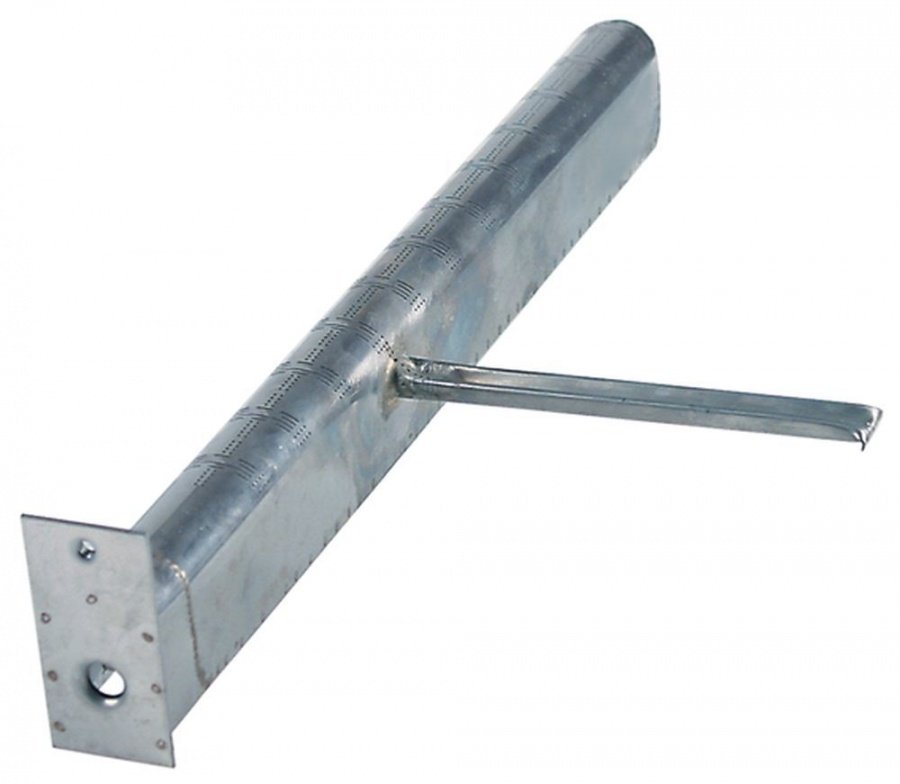 bar burner with ignition bridge W 28 mm H 42 mm L 385 mm flange width 35 mm flange length 70 mm