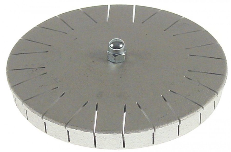 burner cap ø 155 mm slotted
