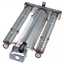 Arzator tubular cu 2 brate pentru gratar Nayati,  420 x 200mm, ø 25mm, H 45mm - 105968