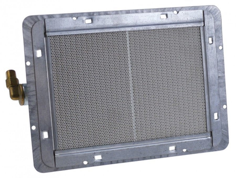 Arzator ceramic ext. 237 x 173 mm, suprafata de ardere 178 x 125 mm, arzator kebab, gyros, shaorma - 105985