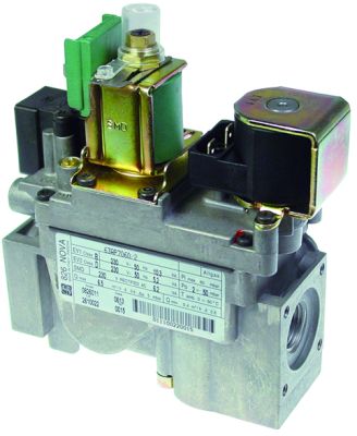 Valva de gaz NOVASIT, 230 V, 50 Hz, racorduri 1/2", SIT 0.826.011 - 106001