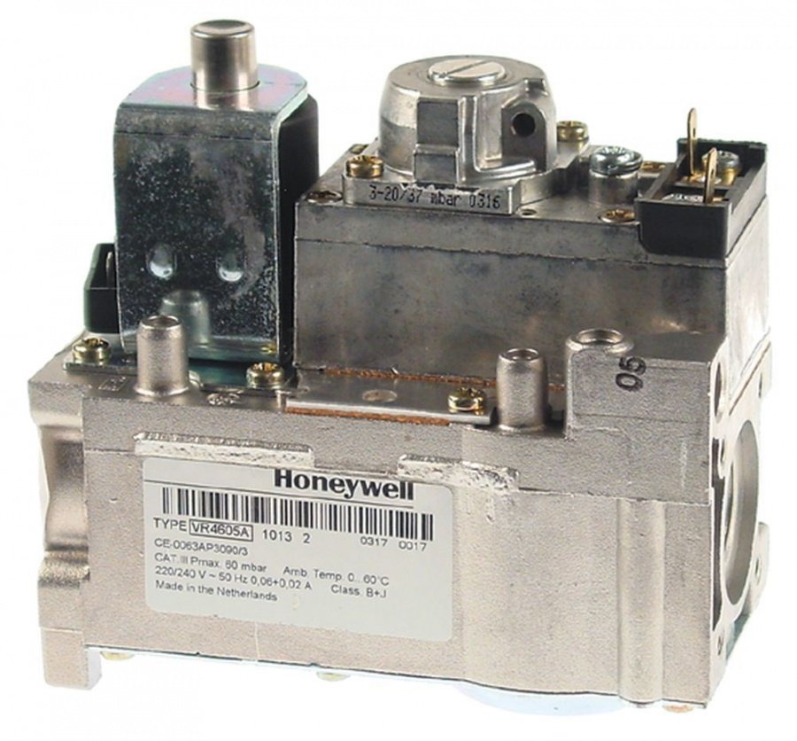 gas valve type VR4605A 230 V 50 Hz gas inlet flange 45x45mm gas outlet 1/2"