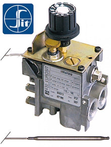 Valva de gaz termostatica serie 630 Eurosit, 100-340°C, racorduri gaz 3/8" - 106035