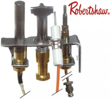 pilot burner ROBERTSHAW type 4SHR-44 3 flames LPG code 16  for pipe ø 1/4" CCT