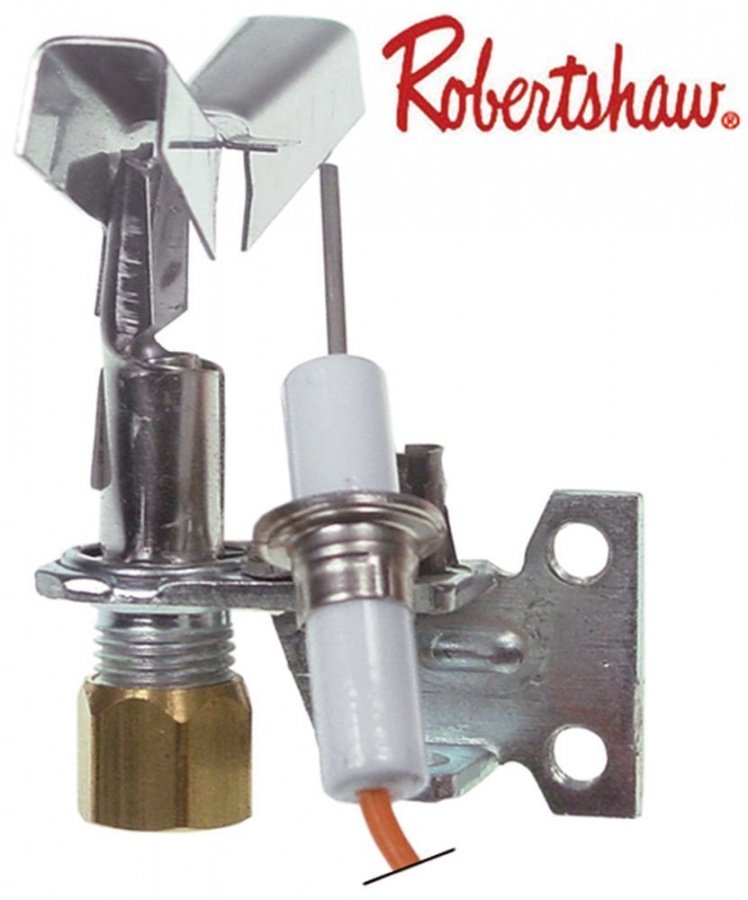 pilot burner ROBERTSHAW type 6S24-1 3 flames natural gas code 26  for pipe ø 1/4" CCT