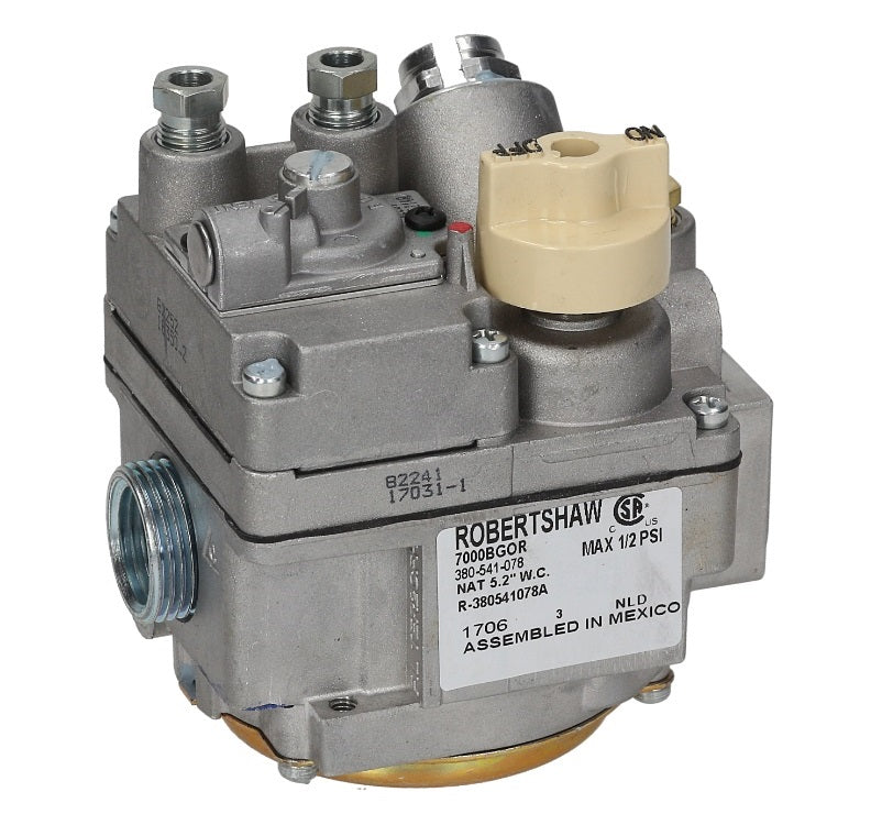 Valva de gaz Honeywell 7000 BGOR, intrare gaz 3/4", iesire 3/4", racord termocupla 11/32"