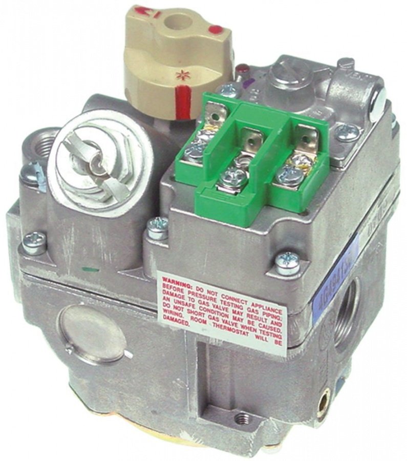 gas valve supply 220/240VAC 50/60Hz gas inlet 1/2" NPT gas outlet 1/2" NPT
