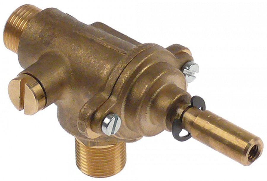 Robinet de gaz STN3R, intrare/iesire gaz 3/8", duza bypass ø 0 mm - 106178