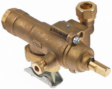 Robinet de gaz STN3R, intrare gaz flansa ø 20 mm, iesire gaz 3/8", duza bypass ø 0 mm - 106184