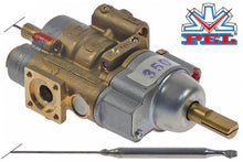gas thermostat PEL type 24STS up to 350°C gas inlet flange bypass nozzle ø 0mm
