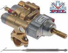 gas thermostat PEL type 24ST 120-280°C gas inlet pipe flange ø21mm