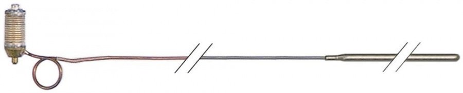 Senzor Minisit 140 - 380°C, senzor ø 4 x 72 mm, cailar 1050 mm - 106226