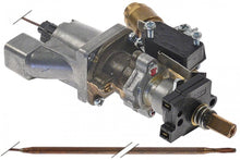 Robinet de gaz termostatic Sabaf, t.max. 300°C, intrare gaz teava cu flansa, iesire gaz 3/8" - 106310