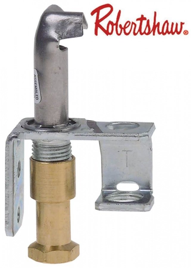 pilot burner ROBERTSHAW type 5CHL-6 2 flames natural gas code 18  for pipe ø 1/4" CCT