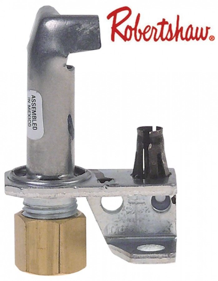Arzator pilot ROBERTSHAW tip 5CL-2 cu 2 flacari, cu duza cod 18, gaz natural, racord 3/16" CCT mm - 106348