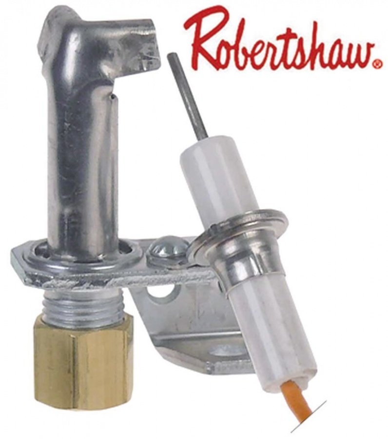 pilot burner ROBERTSHAW type 5SL-2 2 flames natural gas code 18  for pipe ø 3/16" CCT
