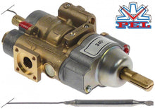 gas thermostat PEL type 24STS 140-340°C gas inlet flange bypass nozzle ø 0mm